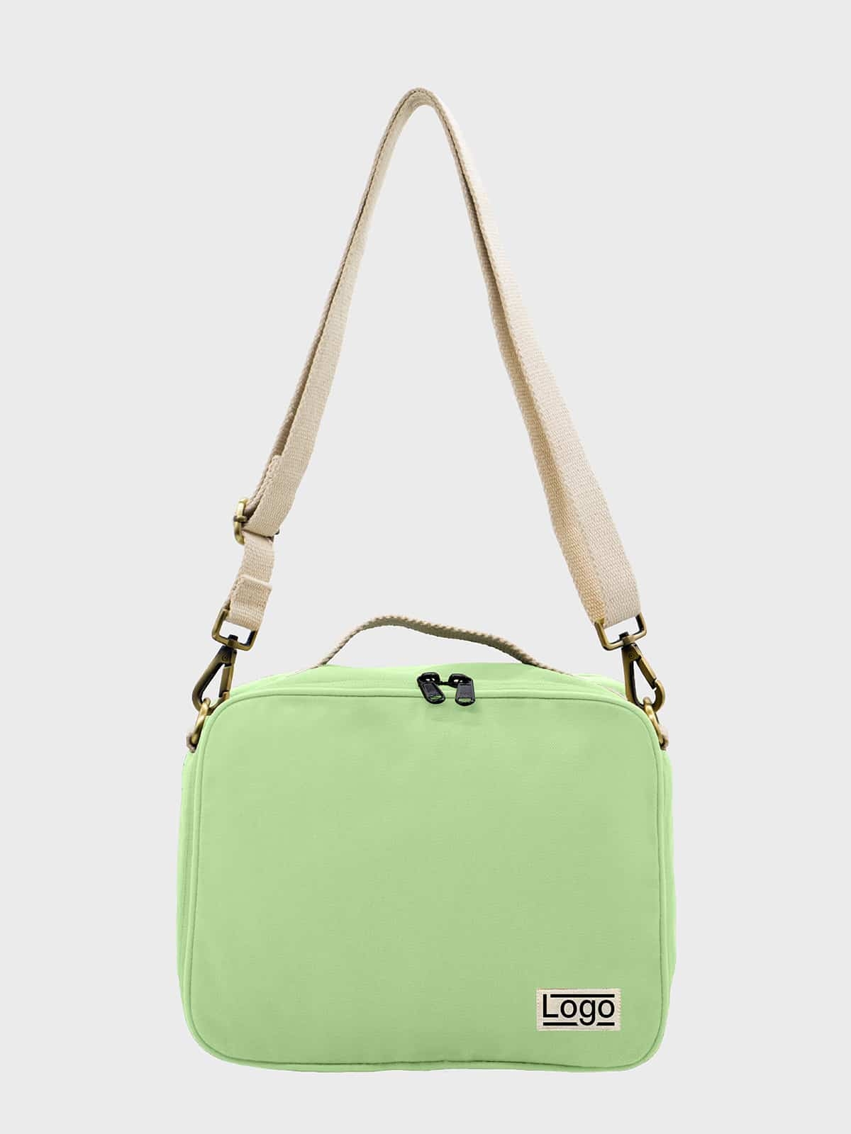 Sac isotherme publicitaire Alice Vert d'eau